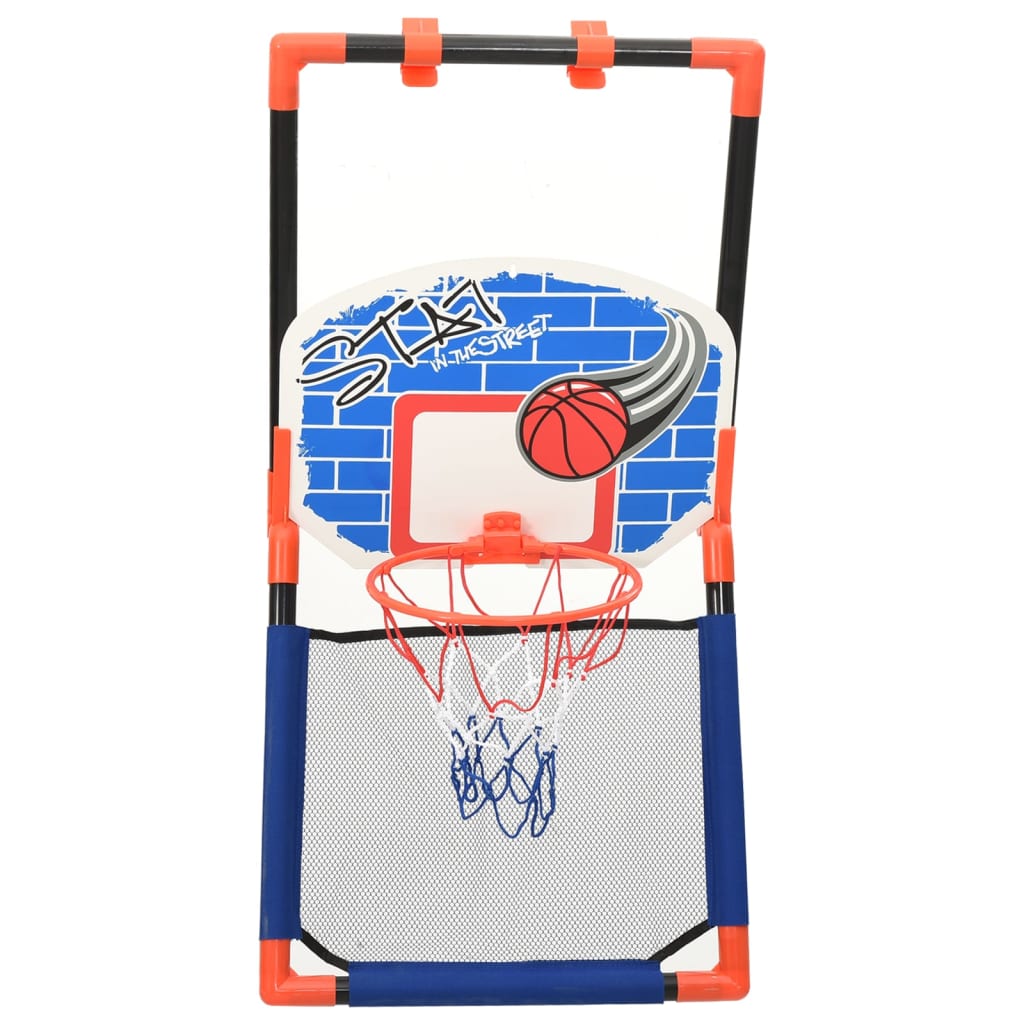 Lær barna basketball med dette basketballsettet