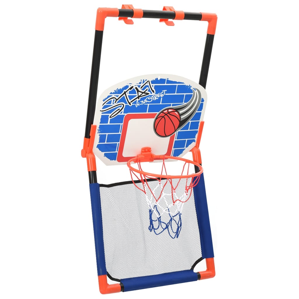 Lær barna basketball med dette basketballsettet