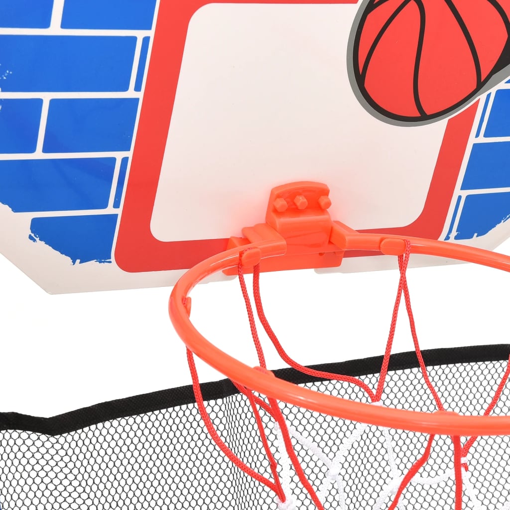 Lær barna basketball med dette basketballsettet