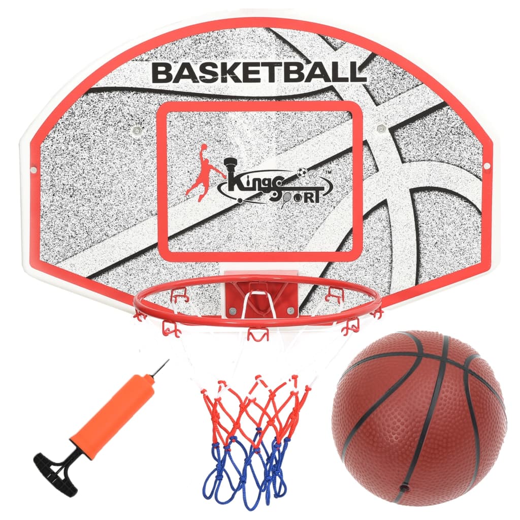 Veggmontert basketballsett i 5 deler