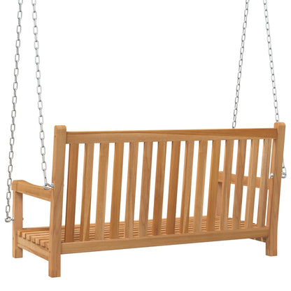 Hengebenk / huskestol i heltre teak