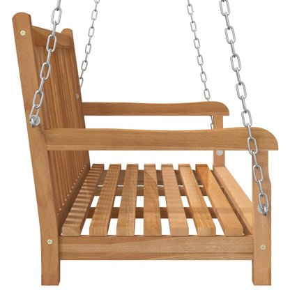 Hengebenk / huskestol i heltre teak