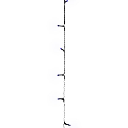 LED-strenglys med 150 lysdioder, blå, 15 m