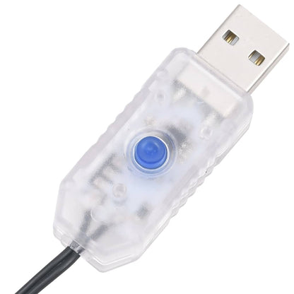 LED-strenglys med 150 lysdioder, blå, 15 m