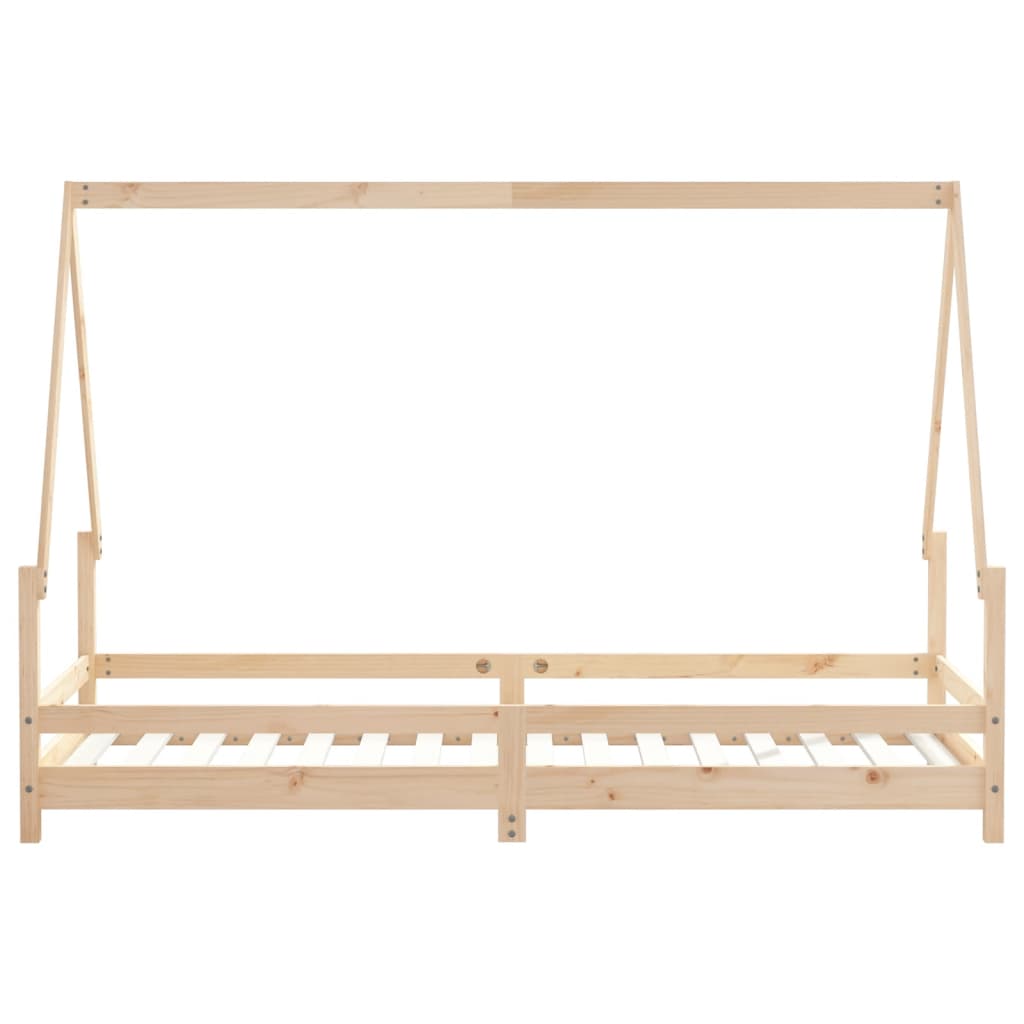 Barnesengeramme 90x200 cm heltre furu