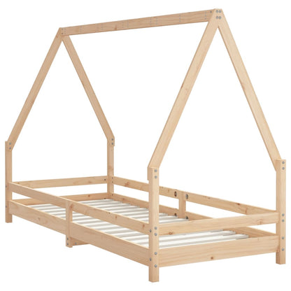 Barnesengeramme 90x200 cm heltre furu
